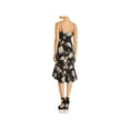 thumbnail image 2 of Aqua Womens Flouce Hem Flounce Dress, Black, Small, 2 of 2