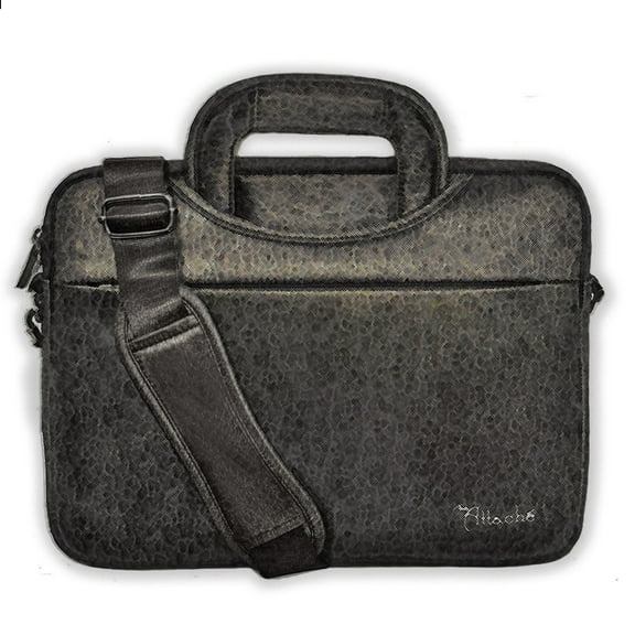 Laptop Shoulder Bag Compatible with 13-13.3 inch MacBook iPad Tablets and Laptops up to 14 inches Shockproof Waterproof Laptop Bag Adjusts to Fit Youths and Adults