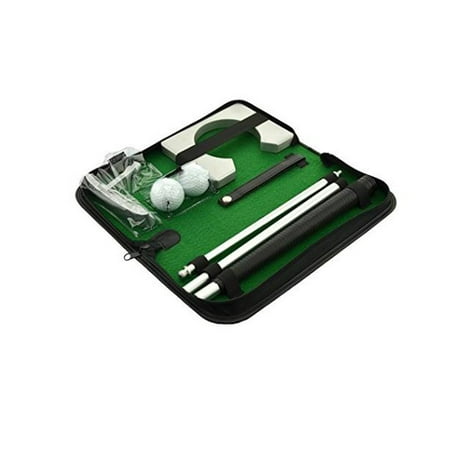 - POSMA Portable Golf Gift Set Kit with Putter, Balls, Putting Cup for Training Practice