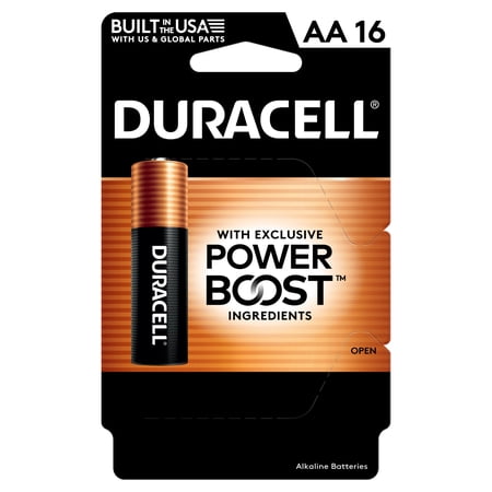 Duracell Coppertop AA Alkaline Batteries - 16 Pack