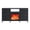 Black - Drawers, variant on Ktaxon Modern Fireplace TV Stand, 58" Entertainment with 18in Electric Fireplace Heater, 4 Open Shelves, Large Storage for Living Room, Home, Apartment, Brown