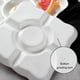 thumbnail image 3 of Inteprter Bandeja para refrigerios 3x con almacenamiento adecuada para todas las ocasiones, segura, liviana y portátil Almacenamiento y organización del hogar Verde, 3 of 6