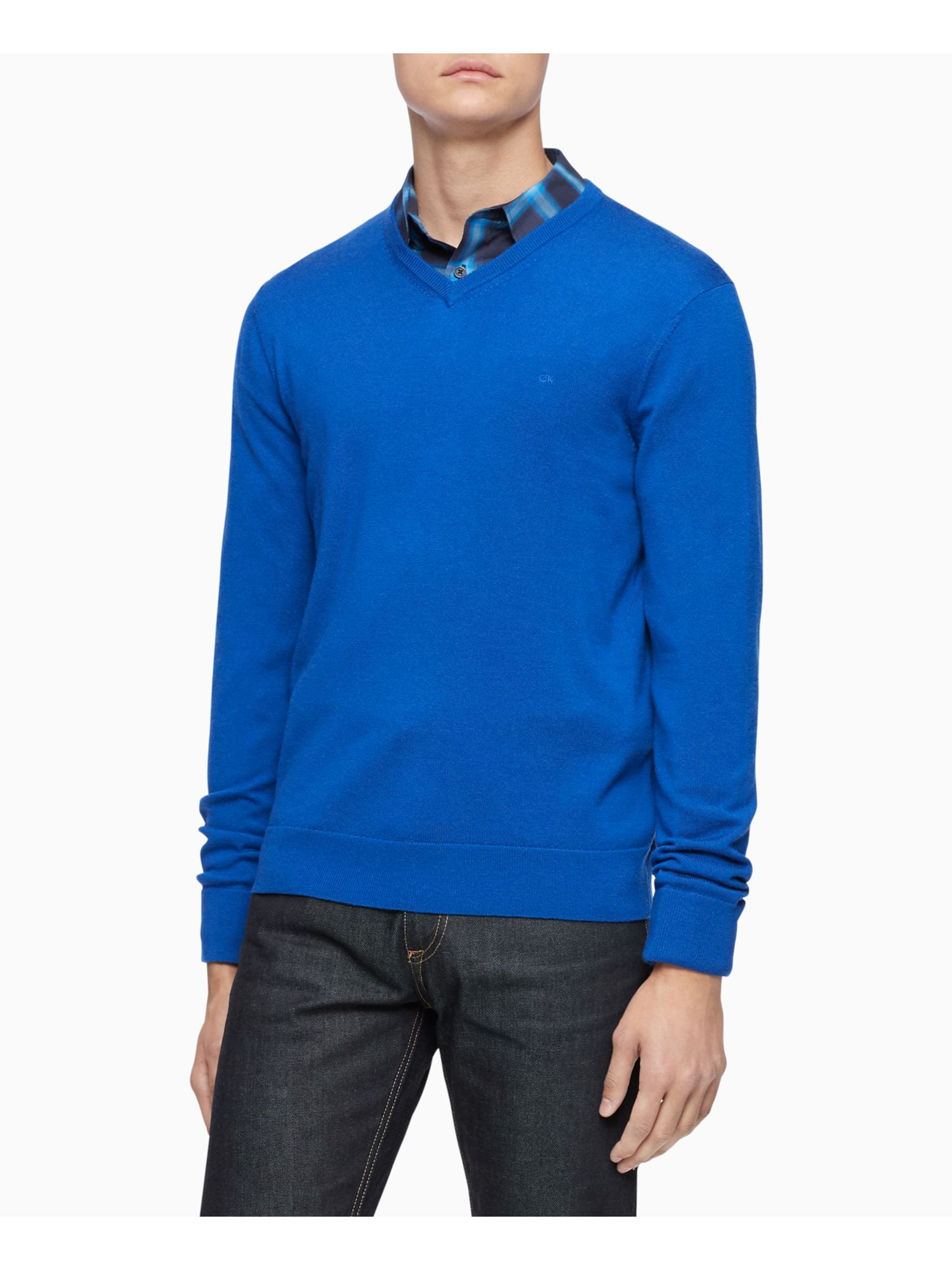 calvin klein extra fine merino sweater