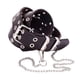 thumbnail image 1 of 2021 cinturón Punk para mujer hebilla de Metal ajustable doble ojal cinturón de cintura Jeans cinturón de cadena Talla única jinwen  Cinturón de cintura para mujer, 1 of 5
