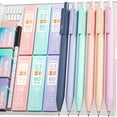 thumbnail image 1 of Nicpro Mechanical Pencil Set with 6 Tubes HB Lead Refill, 0.5mm & 0.7mm, 6 Count, 1 Pack, 1 of 5