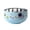 Sky Blue, variant on Stainless Baby Bowls With Removable Silicone Toddler Bowls Kids Bowls Anti Scald Snack Container For Feeding Dishwasher