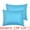 Blue Green, variant on Unique Bargains Pillow Cases with Envelope Closure Pillow Covers 2 pcs Standard Camel
