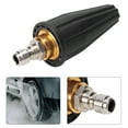 thumbnail image 4 of Rotating Pressure Nozzle, High Hardness ABS Metal 1/4in Quick Connector Stable Performance  Washer Nozzle  For Repair, 4 of 8