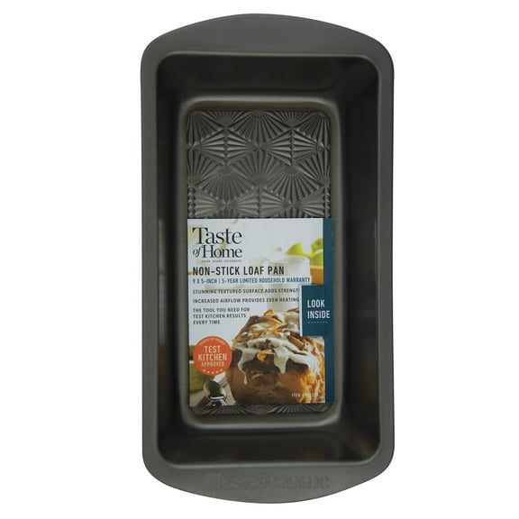 Taste of Home TN135G Non-Stick Metal Loaf Pan, 9 x 5 inch