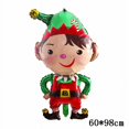 thumbnail image 3 of Globo de aluminio de feliz Navidad, muñeco de nieve, Papá Noel, globos, decoración para árbol de Navidad, suministros para fiestas de Navidad en casa y Año Nuevo, globos de aire, 3 of 5
