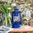 thumbnail image 4 of Feuerhand Galvanized Lantern - Royal Blue, 4 of 7