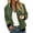#27Army Green, variant on Byworldtasic Zip Up Bomber Jackets for Women Outerwear Windbreaker Coat Trendy Lightweight Jacket