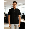 thumbnail image 2 of Lollipie Men's Polo Shirts Short Sleeve Casual Collared T Shirt Golf Shirts for Men, 2 of 7