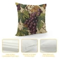 thumbnail image 4 of Nawypu  Rustic Pillow Cover Grape Floral Retro Pillowcases Wine and Grape Vintage Art Throw Pillows Decoration for Sofa Couch Cushion Case Outdoor Home Decoration Farmhouse Home Decor, 4 of 5