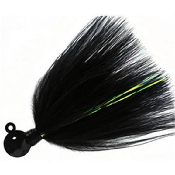 Hawken Fishing Sy's 1/4 Marabou Jig - Black MB14001