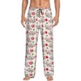 thumbnail image 2 of Kdxio Cartoon Koala Bear Print Men's Sleep Pajama Pant Lounge Pants with Pockets, 2 of 8