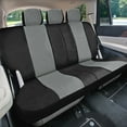 thumbnail image 4 of FH Group Universal Fit Faux Leather Car Seat Covers for SUV, Truck Split Rear Bench Full Set - Gray, 4 of 5