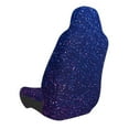 thumbnail image 2 of Wukai Neon Glitter Full Set Car Seat Covers with Soft Padding Universal Auto Front Seats Protector and Cushion Mat, 2 of 5