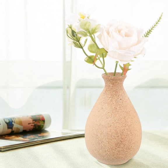 FOMIYES Khaki Wood Vase Reinforced Reliable DIY Decor for Storage Use