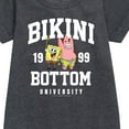 thumbnail image 2 of SpongeBob SquarePants - Bikini Bottom University - Toddler & Youth Girls Fleece Dress, 2 of 5