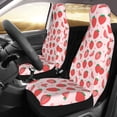 thumbnail image 2 of Yiaed Strawberry Print Car Seat Covers,Universal Auto Seats Protector Fits for Car,SUV Sedan,Truck,Automotive Seat Covers & Accessories(Two packs), 2 of 7
