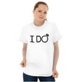 thumbnail image 3 of I Do Bridal Squad Bride Bachelorette Women's Graphic T Shirt Tees Brisco Brands S, 3 of 5