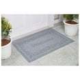 thumbnail image 2 of Poly Breaux Welcome Indoor/Outdoor Mat, 24" x 36", Light Grey, 2 of 6