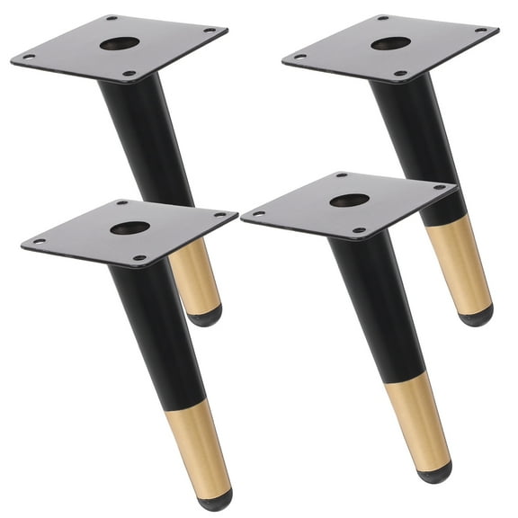 NIAIZEK metal furniture legs replacement Furniture Legs Iron DIY Enthusiasts Home Renovation 4pcs