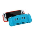 thumbnail image 3 of Switch OLED All-in-One TPU Protective Case with Game Card Storage - Shock-Absorbent Anti-Slip Cover for Nintendo Switch OLED Console, 3 of 5