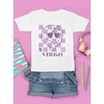 thumbnail image 3 of Virgo Emoji Zodiac Charm - Unique Horoscope Design Youth's T-shirt, 3 of 4