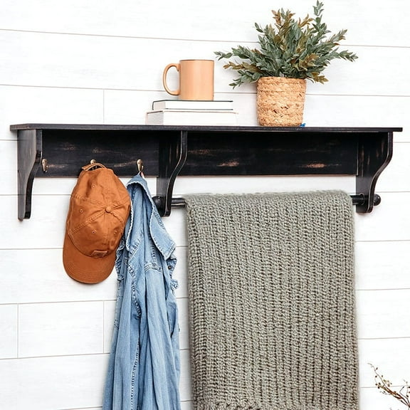 Quilt Rack with Hooks