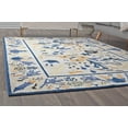 thumbnail image 5 of Rugs America Hanna VA30D Gardenia Ivory Gold Floral Transitional White Area Rug, 9'x12', 5 of 9