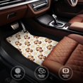thumbnail image 6 of Yiaed Sloth Yoga Print Carpet Floor Mats for Cars, Auto Accessories Front & Rear Car Floor Mats Car Floor Foot Mat Sets of 4 Pieces, 6 of 7