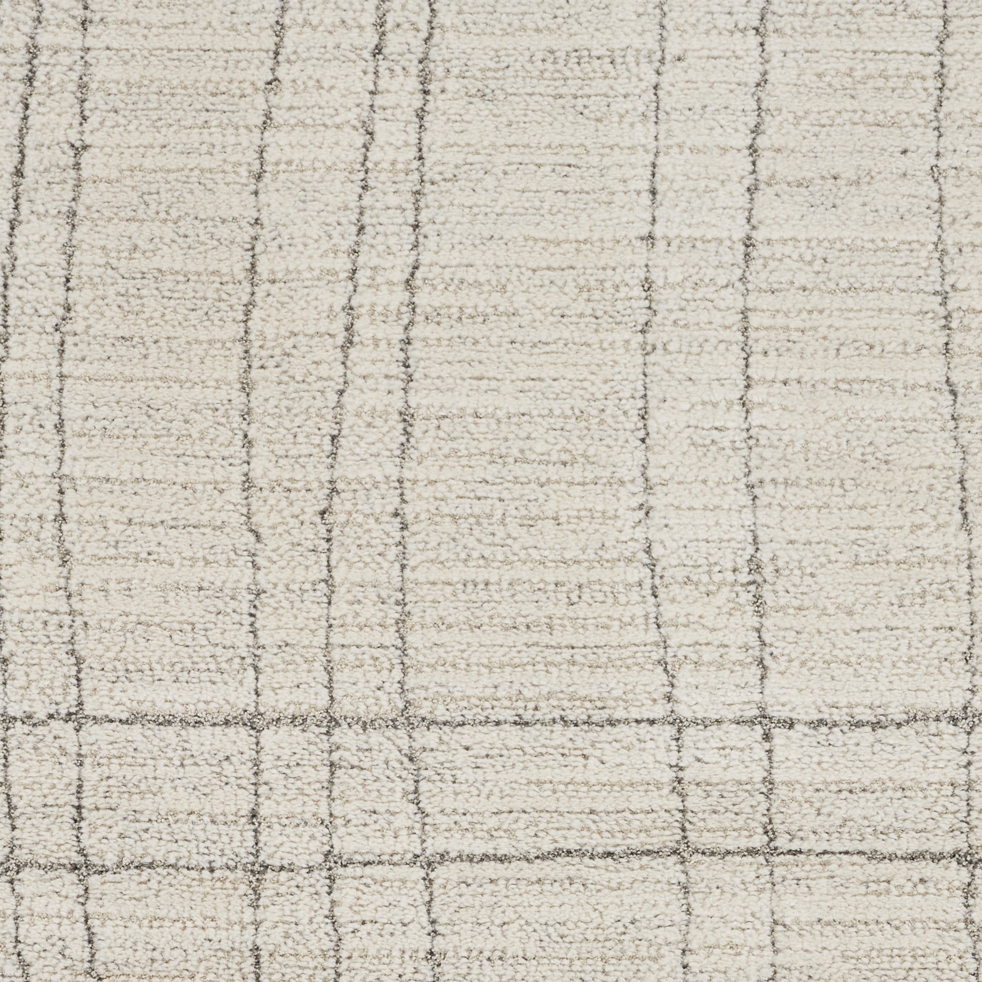 Nourison Andes Abstract Ivory Grey 6' x 9' Area Rug (6x9)