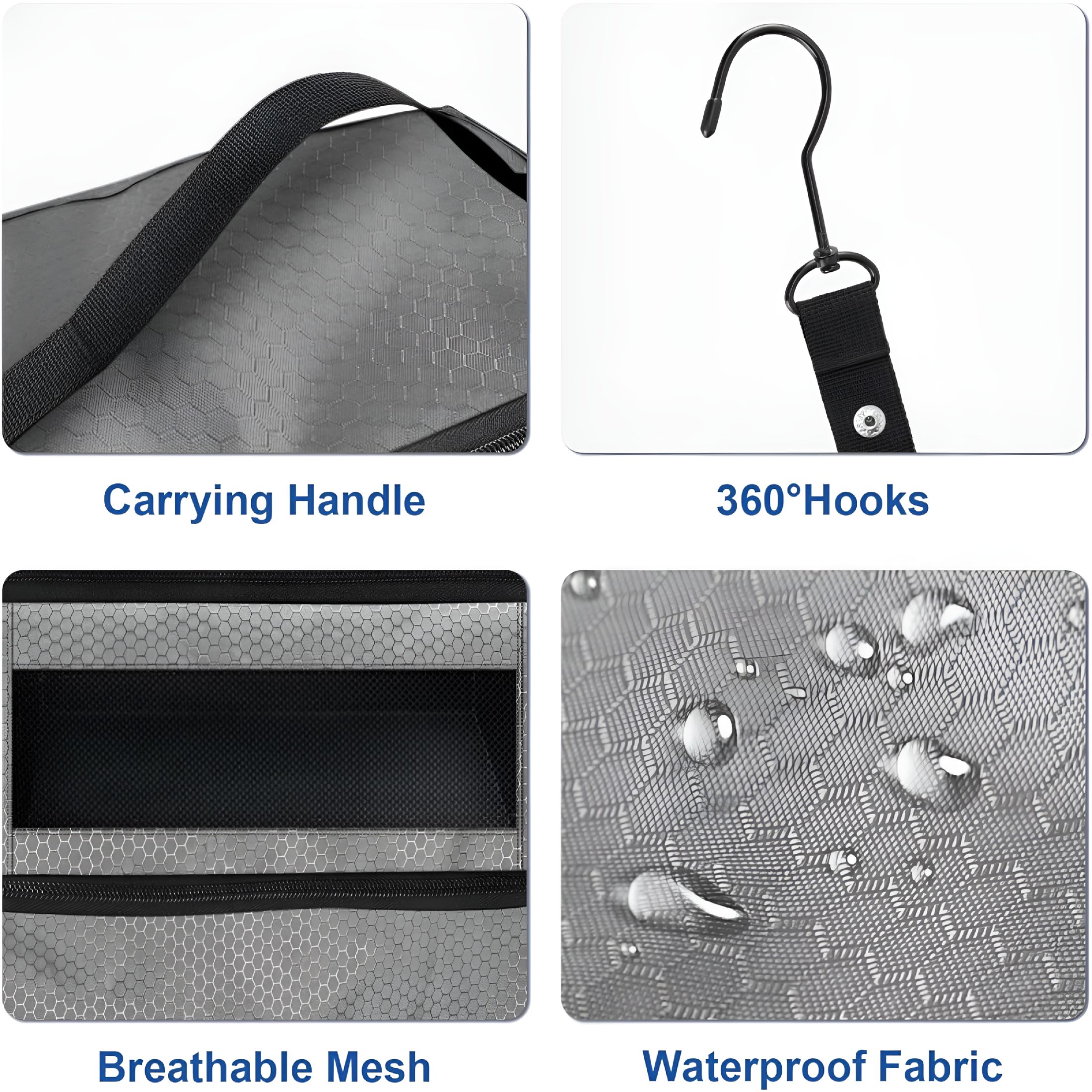 GASTROPOD 2026 New Suitcase Organizer,Travel Luggage Organizer Portable Hanging Travel Shelves Collapsible Hanging Packing Cubes for Carry-On Suitcase,For Travel,Business Trip,Vacation,Weekend Trip