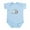 Sky Blue, variant on CafePress - Stork Baby Mexico Infant Bodysuit - Baby Light Bodysuit, Size Newborn - 24 Months