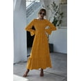 thumbnail image 1 of Fashion Soft Elegant Smocked Chest Summer Chiffon Dress, 1 of 4