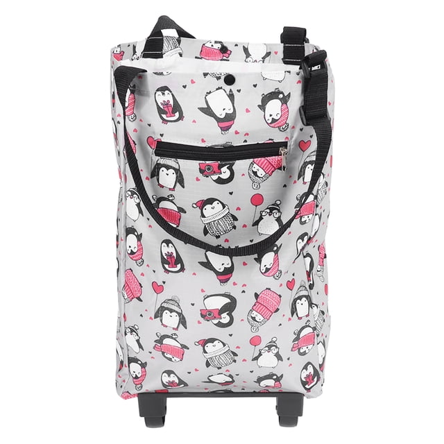Elderly Household Shopping Cart Foldable Trolley Bag with Rolling Wheel, Grocery Foldable Cart Shopping Trolley Grocery Carts for Outdoors