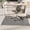Grey, variant on Hasipu 48“x30” Grey Tempered Glass Chair Mat Clear Large Beveled Edge Office Chair Mat for Carpets & Hardwood Floors - Scratch Resistant, Smooth Glide