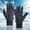 🔥 Blue, variant on Msgweeeg Soccer Gloves for Cold Weather Running Gloves Women Men's Winter Sports Touchscreen Windproof Warm Skiing Outdoor Cycling Gloves