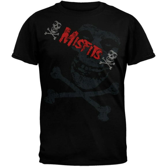 Misfits - T-Shirt Crâne et Os Croisés
