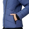 thumbnail image 4 of Free Country Women's Brisk II Parka Jacket Indigo M, 4 of 8