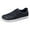 Black, variant on Men's Waterproof PU Leather Casual Sneakers Non-Slip Wedding Ready Dress Shoes Gala-Ready Comfort Classic White Black Bar to Banquet Essential White