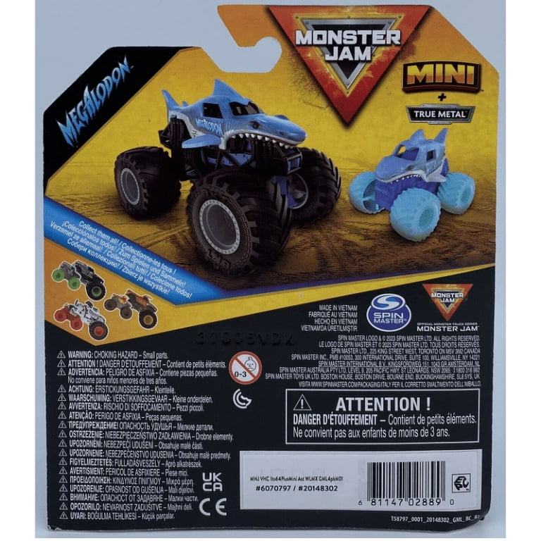 Monster Jam Mj 1:64t Die Cast + Bonus Mini - Walmart.com
