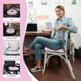 thumbnail image 4 of Cow Print Donut Pillow Seat Cushion for Tailbone Pain Relief and Hemorrhoids, Home Office Chair Cushion for Long Sitting Work, Memory Foam Car Seat Cushions for Driving Butt Pain Postpartum Pregnancy, 4 of 6