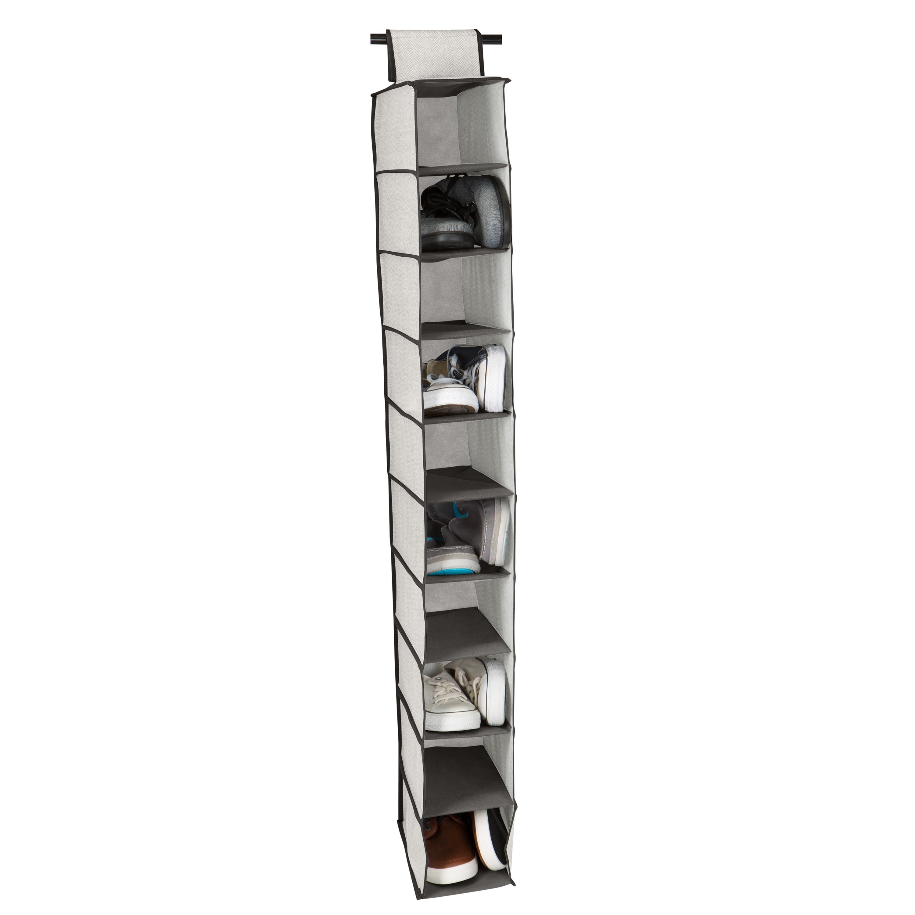 Simplify 10 Shelf Closet Organizer in Cashmere