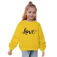 thumbnail image 4 of Oversized Sweatshirt for Girls Size 10/12 Star Print Long Sleeve Hoodies with Pocket Kids Going Out Tops 4-13Y, Black, 9 Years, 4 of 4