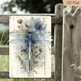 thumbnail image 2 of 2D flat 1pc,Dragonfly Floral Design_ Iron Home&Seasonal Decoration, for Home, Office, Bathroom, Bedroom, Farm, Garden Best Gift, for a Friend room decor halloween 8*12inch, 2 of 7