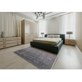 thumbnail image 5 of Ahgly Company Machine Washable Indoor Rectangle Industrial Modern Carbon Gray Area Rugs, 2' x 3', 5 of 7