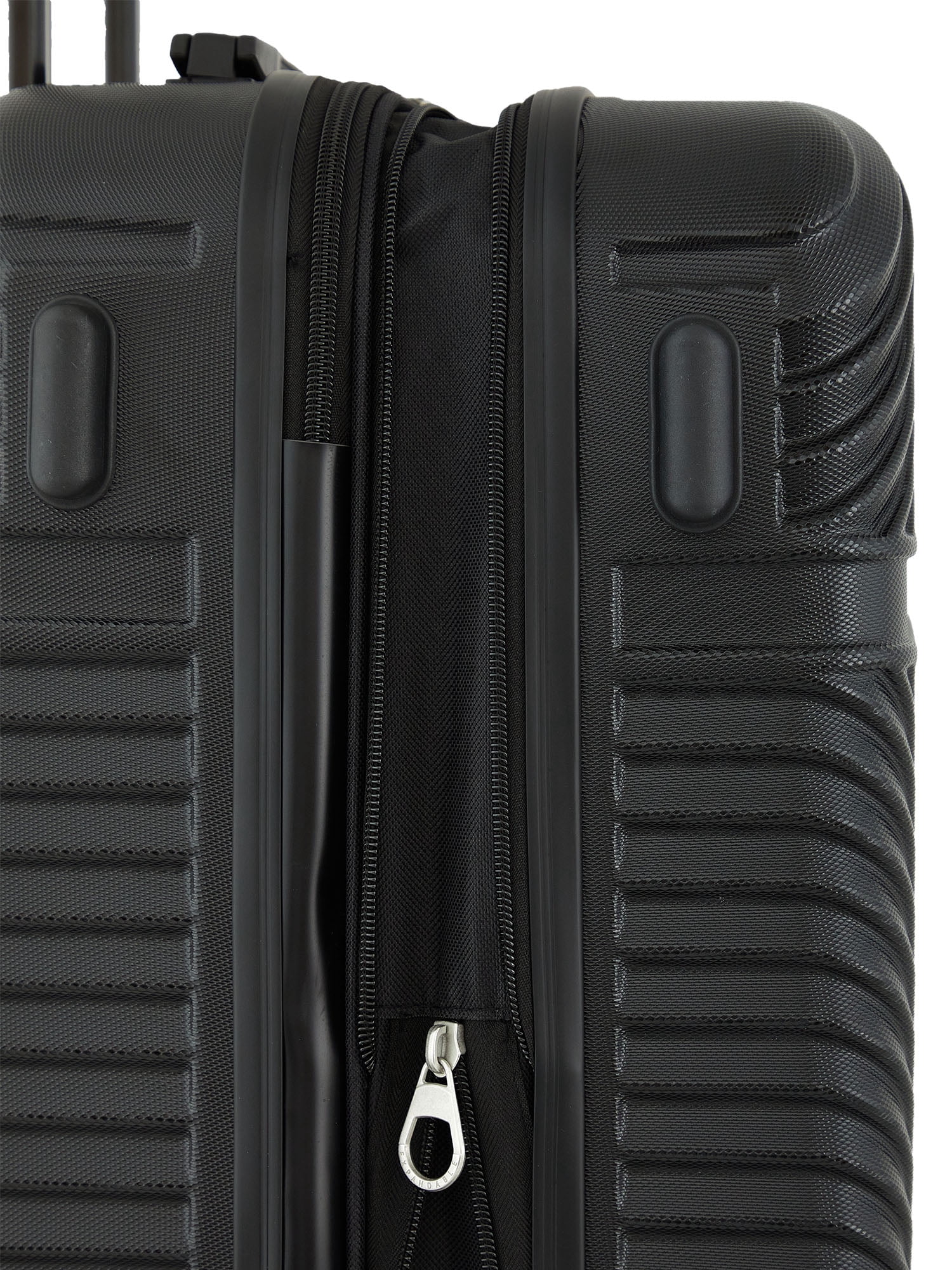 Wrangler 20 inch Expandable Hardside Carry-on Luggage, Black